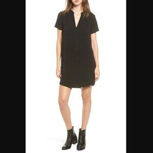 All in‎ Favor Hailey Crepe Dress Black XS